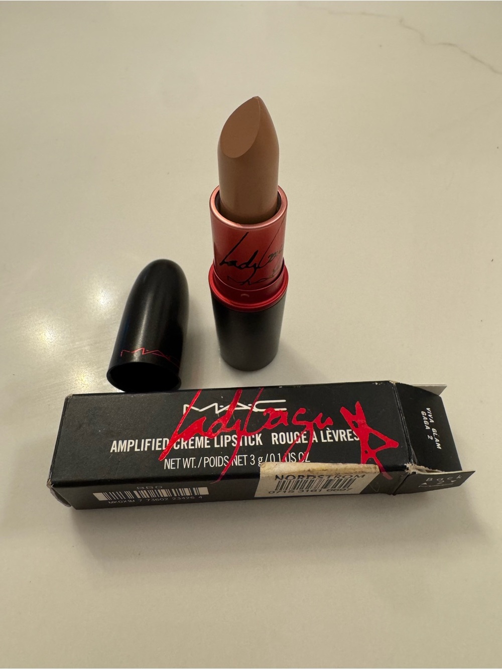MAC Cosmetics Viva Glam Gaga 2 Lipstick NWT in original box - Picture 4 of 8